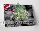 London Union Jack Flag Tower Bridge Canvas Art Decor -C372