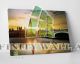 London Sunset at Westminster Bridge Canvas Art Decor -D169