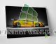 Yellow McLaren Sports Car Canvas Art Decor -E362
