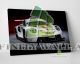 White Porsche Racing Car Canvas Art Decor -E375