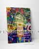 Queen Frida Graffiti Canvas Art Decor -D613