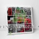 London Red Bus Phone Box Canvas Art Decor -C370