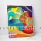 Abstract Colourful Bear Canvas Art Decor -C673