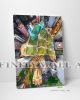 City Cityscape Aerial View Canvas Art Decor -C156