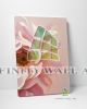Pink Peony Flower Canvas Art Decor -C168