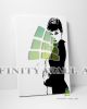 Audrey Hepburn Silhouette Canvas Art Decor -C614