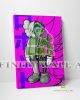 Japanese Robot K Bear Canvas Art Decor -C505