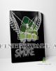 Pop Smoke Silver Woo Chain Canvas Art Decor -C509