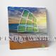  Sunset Sandy Beach Canvas Art Decor -C134