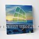 Calm Blue Ocean Waves Canvas Art Decor -C278