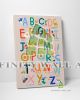 Word Alphabet Chart Canvas Art Decor -C710