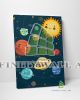 Solar System Planets Canvas Art Decor -C732