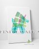 Balloon Unicorn Canvas Art Decor -C746