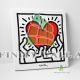 Sharing Love Heart Pop Art Canvas Art Decor -C874