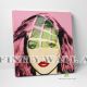 Pink Debbie Harry Andy Warhol Pop Art Canvas Art Decor -C886