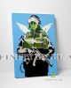 Flying Copper Banksy Graffiti Canvas Art Decor -C915