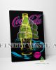 Retro Cola Bottle Pop Art Canvas Art Decor -C954