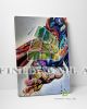 Superhero Superman Graffiti Canvas Art Decor -C995