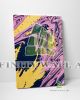 Abstract Pink Marble Canvas Art Decor -D596