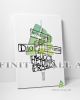Fashion Sign Post Canvas Art Decor -E21