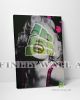 Marilyn Monroe Pink Smile Canvas Art Decor -E27